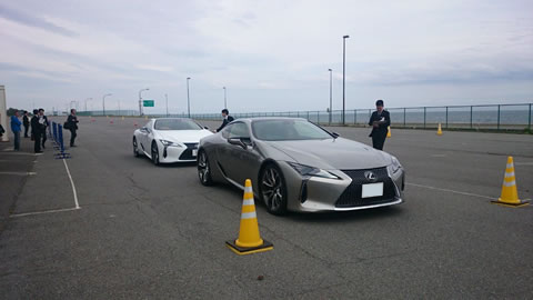 レクサス平塚 LC500大磯イベント
